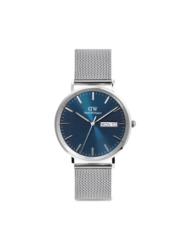 Daniel Wellington Daniel Wellington Sat Classic Day Display 40 DW00100833 Srebrna