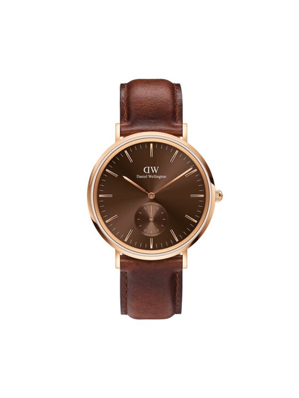 Daniel Wellington Daniel Wellington Sat Classic Multi-Eye St Maves Amber DW00100707 Smeđa