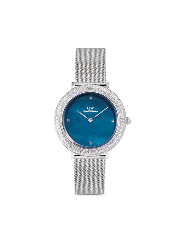 Daniel Wellington Daniel Wellington Sat Crystalline Bezel 3 DW00100825 Srebrna