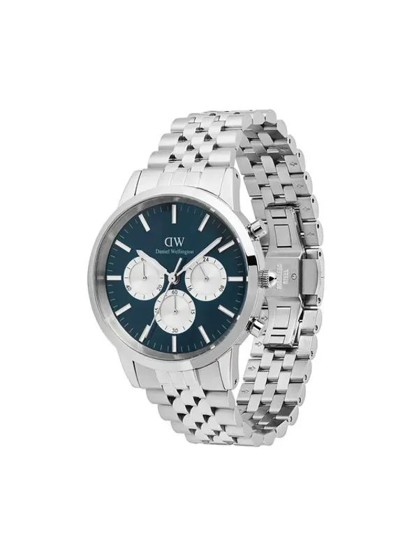 Daniel Wellington Daniel Wellington Sat Iconic Chronograph DW00100874 Srebrna