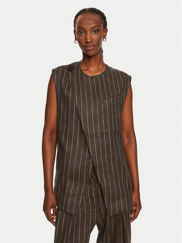 DAY BIRGER ÉT MIKKELSEN DAY BIRGER ÉT MIKKELSEN Prsluk Enid DAY65243328 Smeđa Regular Fit