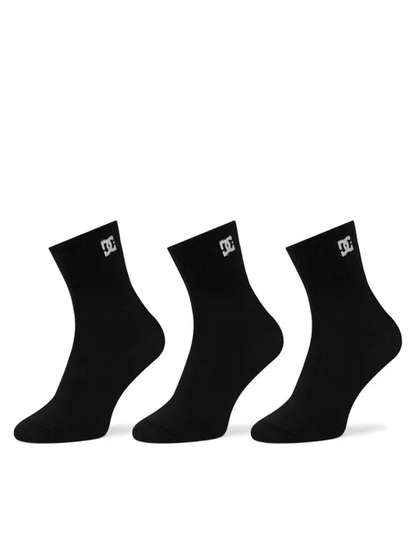 DC Shoes DC Shoes Duge čarape AS_DC_01Z_SS25 (3-PACK) Crna