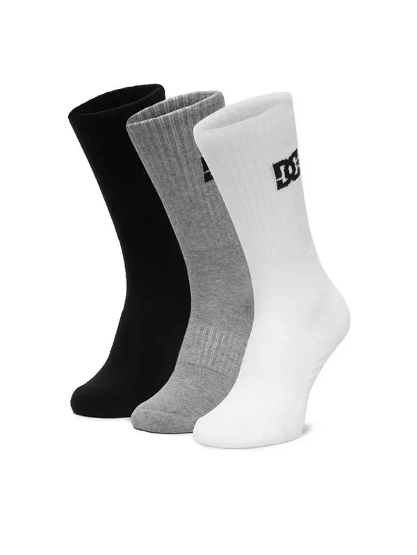 DC Shoes DC Shoes Duge čarape CEO_BR_DC_2051_W_AW25 (3 PACK) Šarena