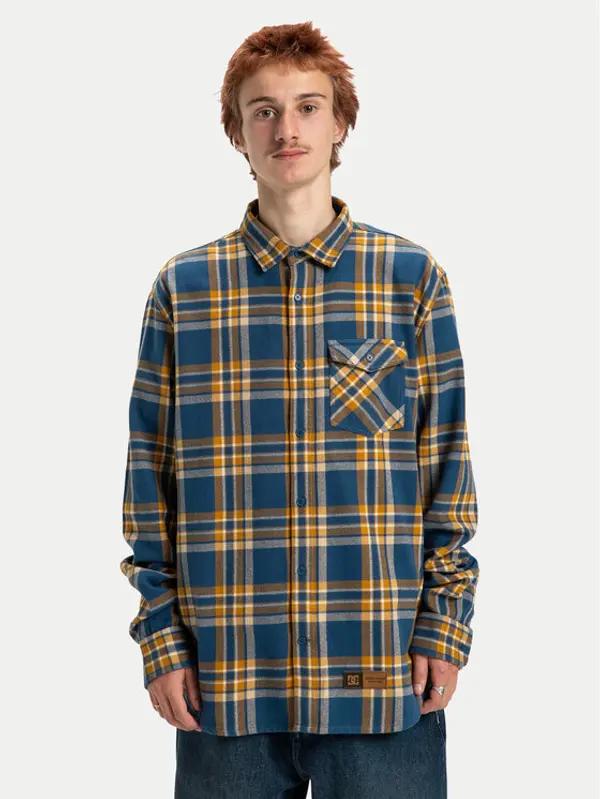 DC Shoes DC Shoes Košulja Marshal ADYWT03116 Tamnoplava Regular Fit
