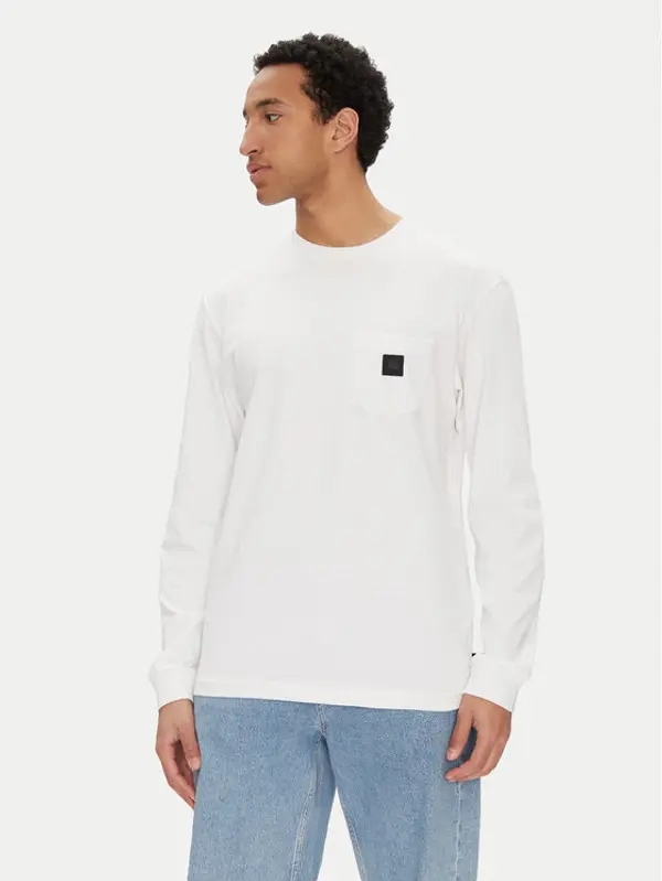 DC Shoes DC Shoes Majica dugih rukava ADYKT03247 Bijela Standard Fit