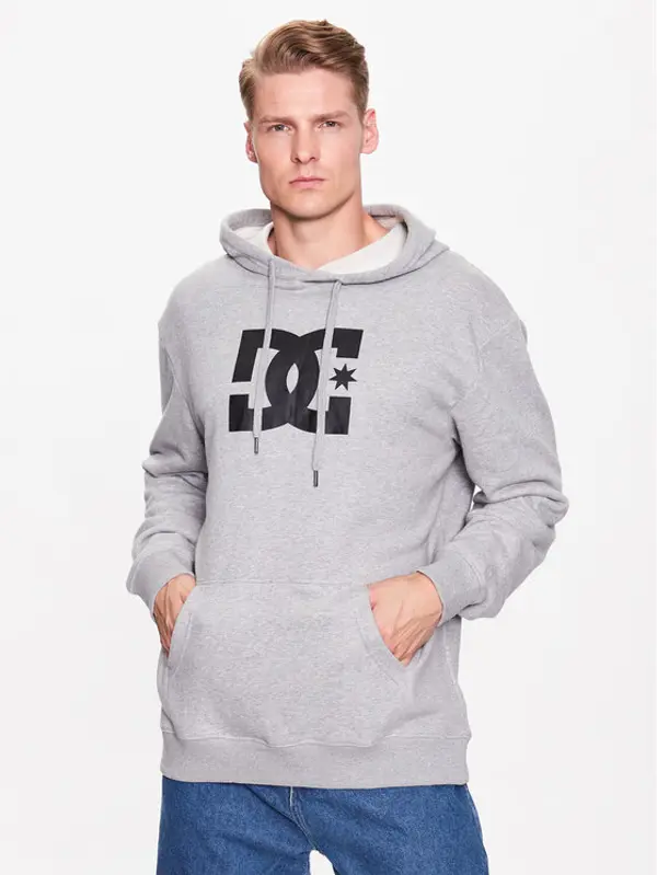 DC Shoes DC Shoes Majica dugih rukava ADYSF03099 Siva Regular Fit