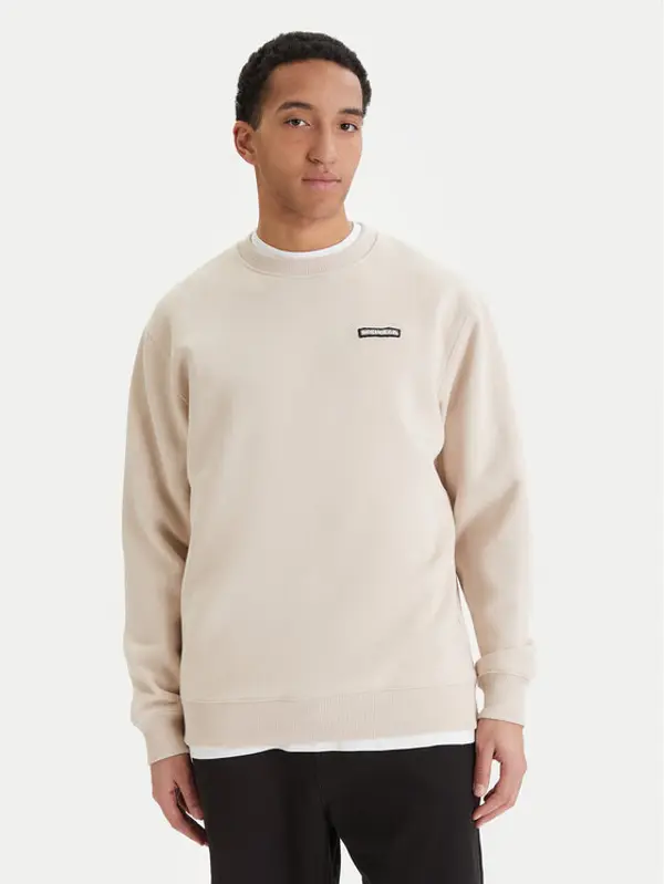 DC Shoes DC Shoes Majica dugih rukava Patch It EDYFT03548 Bež Regular Fit