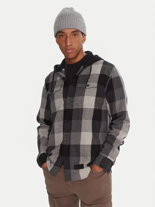 DC Shoes DC Shoes Majica dugih rukava Ruckus Hoodie ADYWT03104 Crna Regular Fit