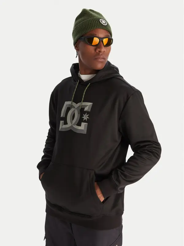 DC Shoes DC Shoes Majica dugih rukava Snowstar ADYFT03417 Crna Regular Fit