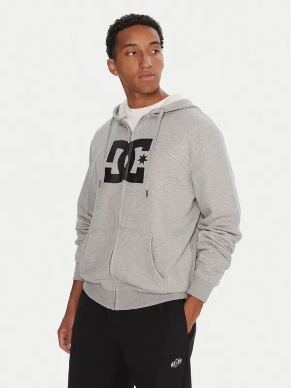 DC Shoes DC Shoes Majica dugih rukava Star EDYSF03265 Siva Regular Fit
