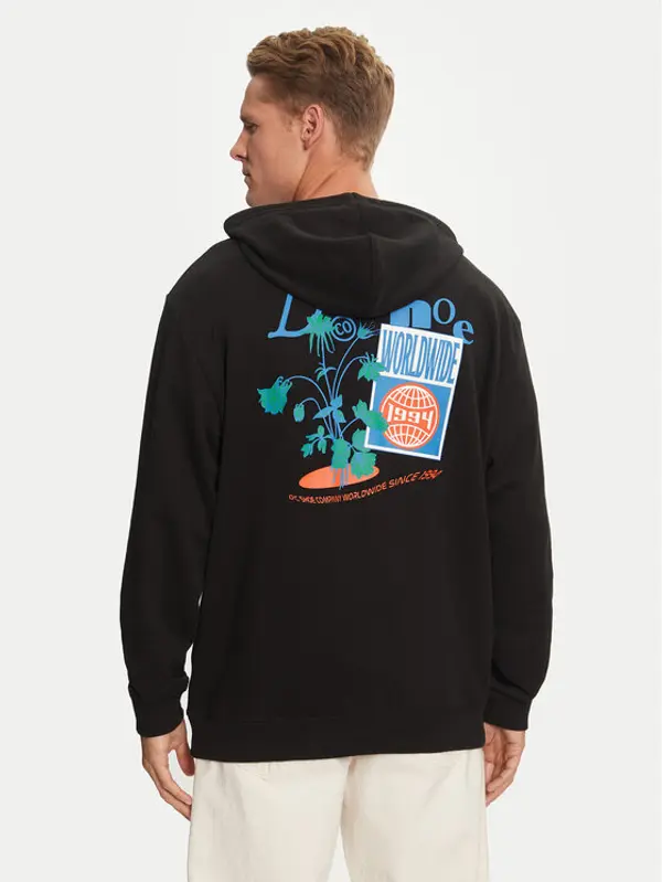 DC Shoes DC Shoes Majica dugih rukava Transfer ADYSF03131 Crna Regular Fit