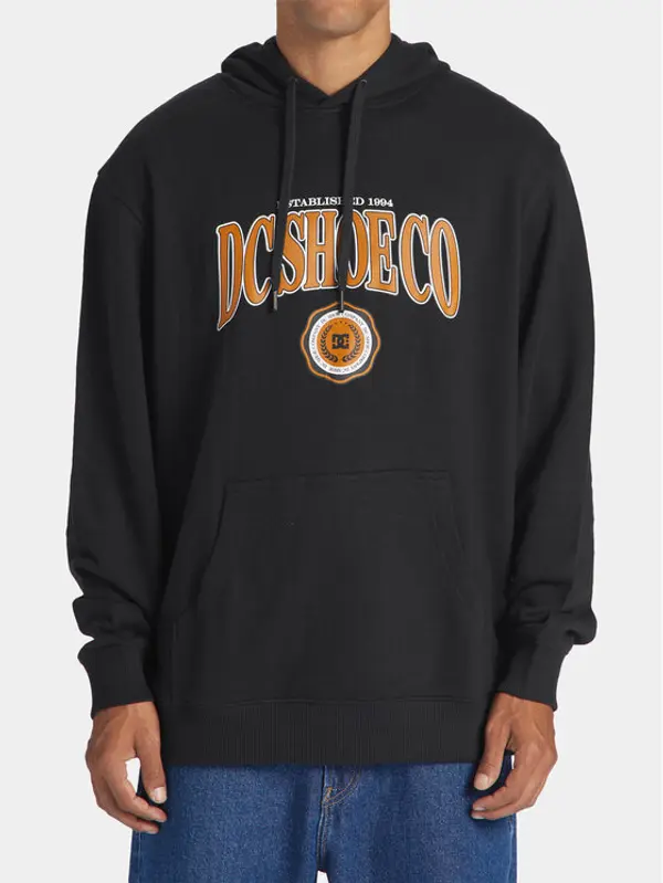 DC Shoes DC Shoes Majica dugih rukava Tuition Otlr ADYSF03112 Crna Regular Fit