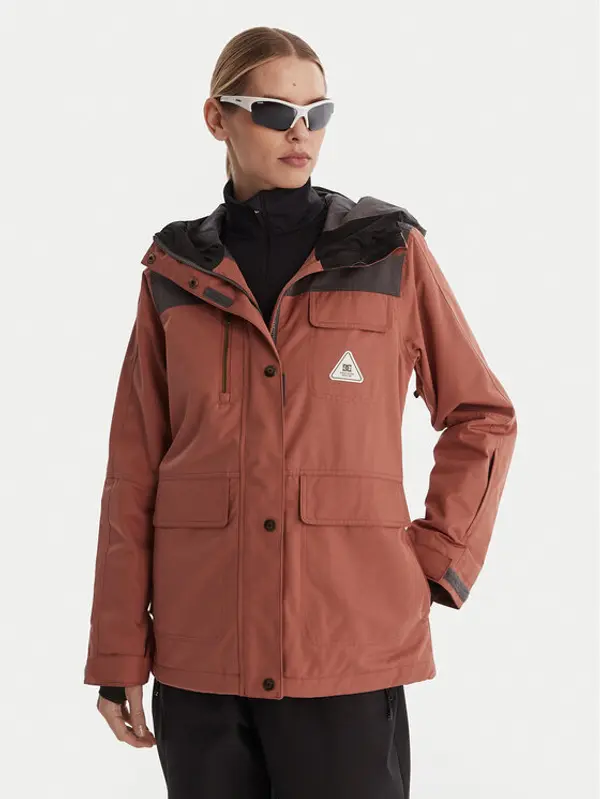 DC Shoes DC Shoes Outdoor jakna Liberate ADJTJ03045 Smeđa Regular Fit