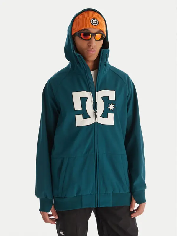 DC Shoes DC Shoes Prijelazna jakna ADYTJ03083 BTG0 Zelena Regular Fit