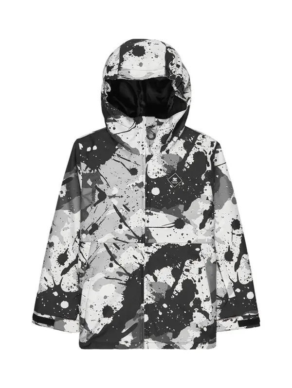 DC Shoes DC Shoes Skijaška jakna Basis Print ADBTJ03032 Siva Regular Fit