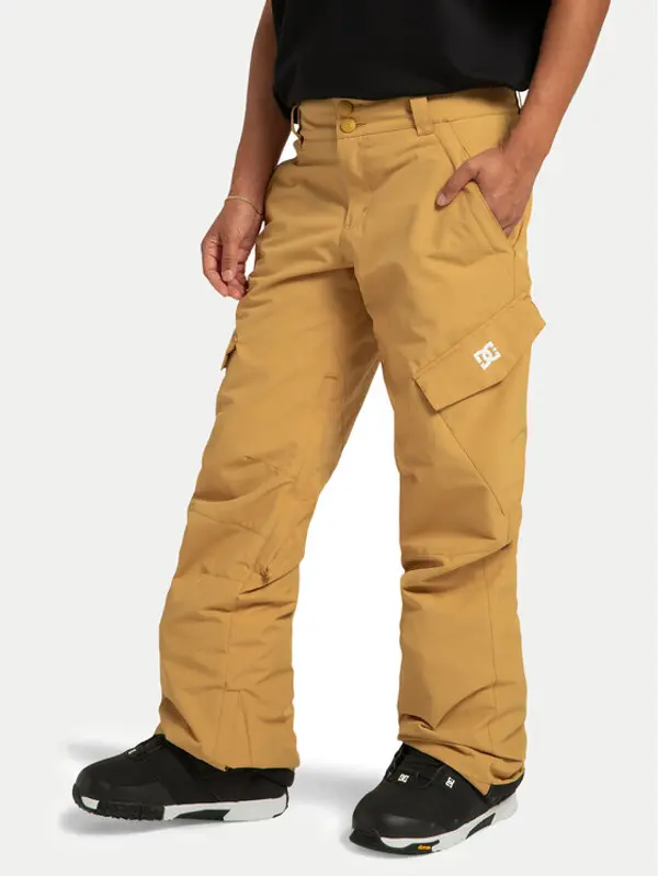 DC Shoes DC Shoes Snowboard hlače Nonchalant ADJTP03023 Žuta Regular Fit