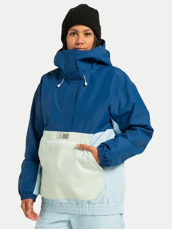 DC Shoes DC Shoes Snowboard jakna Chalet Anorak ADJTJ03053 Plava Regular Fit