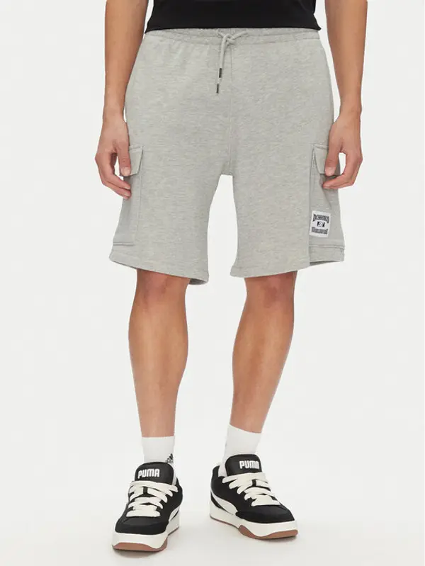 DC Shoes DC Shoes Sportske kratke hlače Millenia ADYFB03075 Siva Baggy Fit