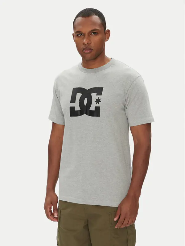 DC Shoes DC Shoes T-shirt ADYZT05373 Siva Regular Fit