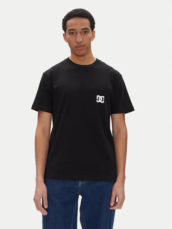 DC Shoes DC Shoes T-shirt ADYZT05377 Crna Heritage Fit