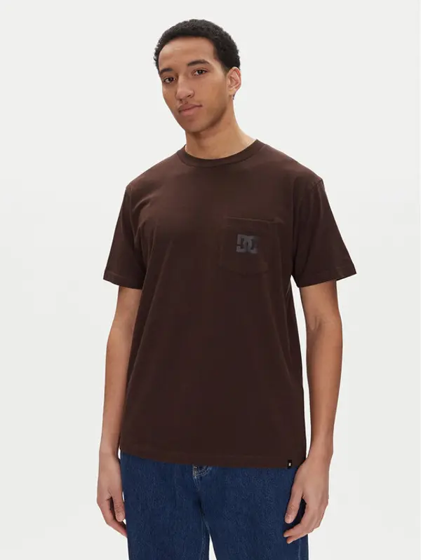 DC Shoes DC Shoes T-shirt ADYZT05377 Smeđa Heritage Fit