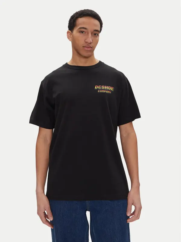 DC Shoes DC Shoes T-shirt ADYZT05457 Crna Heritage Fit
