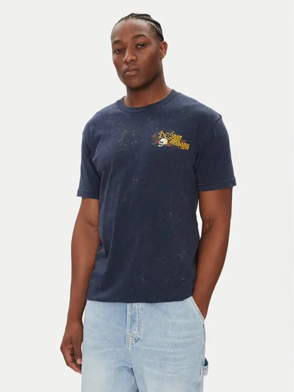 DC Shoes DC Shoes T-shirt ADYZT05460 Tamnoplava Heritage Fit