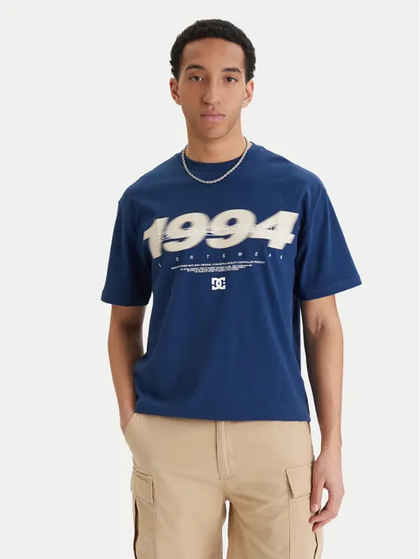 DC Shoes DC Shoes T-shirt Blurry Years EDYZT04363 Tamnoplava Regular Fit