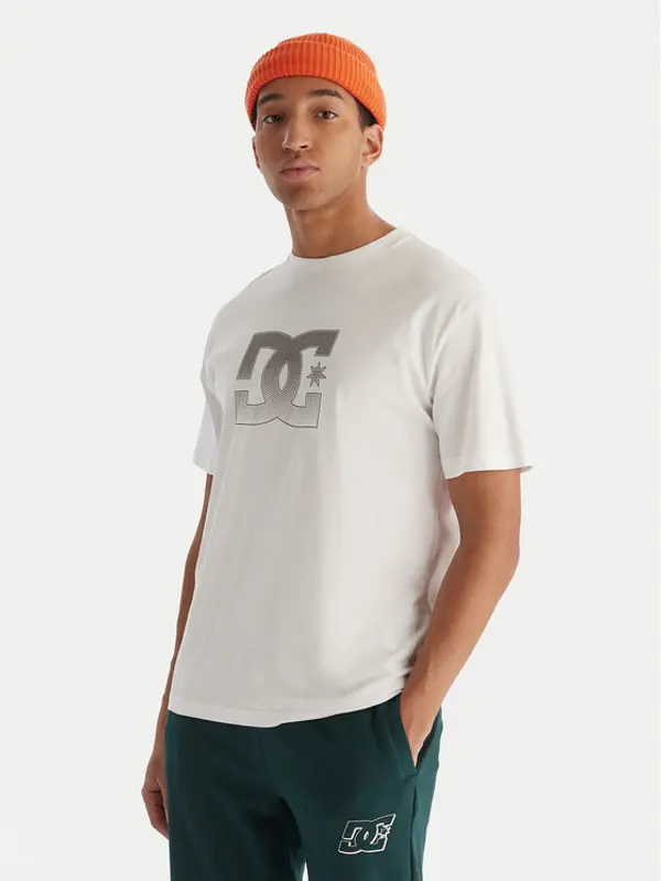 DC Shoes DC Shoes T-shirt EDYZT04346 WBB0 Bijela Regular Fit