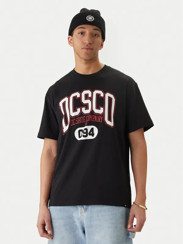 DC Shoes DC Shoes T-shirt Elective EDYZT04361 Crna Regular Fit