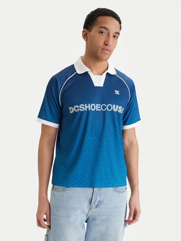 DC Shoes DC Shoes T-shirt Soccer EDYKT03546 Plava Boxy Fit