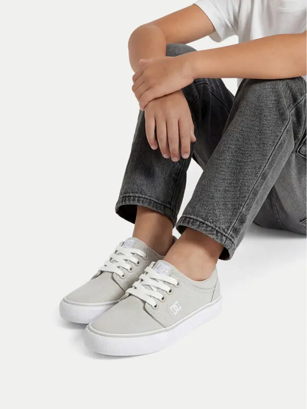 DC Shoes DC Shoes Tenisice CEOWB-LEA-ZL-DC001-CH Siva
