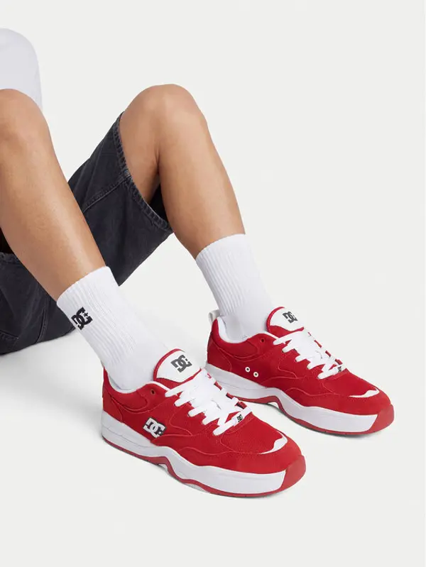 DC Shoes DC Shoes Tenisice EO-DC ASCEND LE DC01861609 Svijetlo crvena