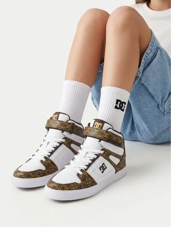 DC Shoes DC Shoes Tenisice EO-PURE HIGH-TOP SE EV SN DC01796210 Bijela