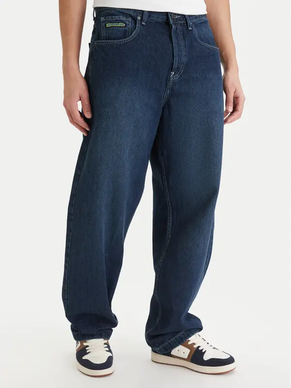 DC Shoes DC Shoes Traperice Worker EDYDP03433 Tamnoplava Baggy Fit