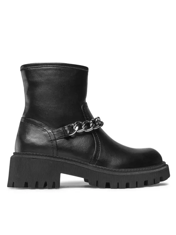DeeZee DeeZee Čizme H13073A-4 Crna