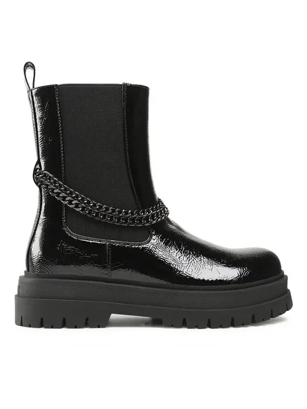 DeeZee DeeZee Čizme H13119-4 Crna