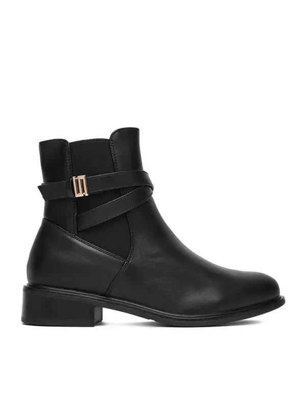 DeeZee DeeZee Čizme HX20207-182 Crna