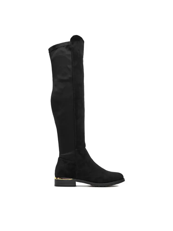 DeeZee DeeZee Čizme preko koljena 10816-2 Crna