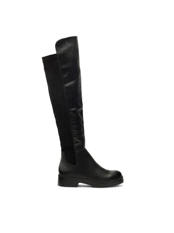 DeeZee DeeZee Čizme preko koljena XENIA H58573-10 Crna