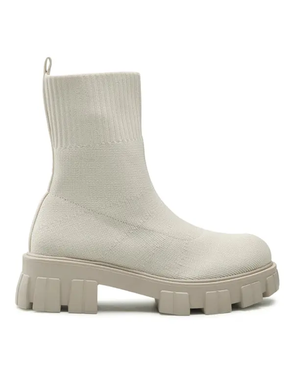 DeeZee DeeZee Čizme WS5553-11 Écru