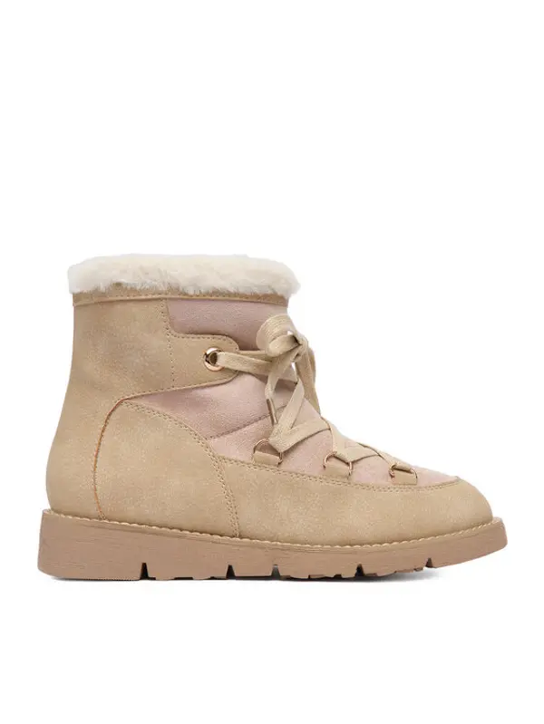DeeZee DeeZee Čizme za snijeg 17125-1-BEIGE PU Bež