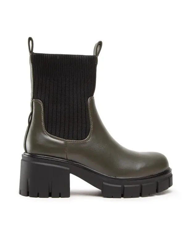 DeeZee DeeZee Čizme ZAL90101-1 Kaki