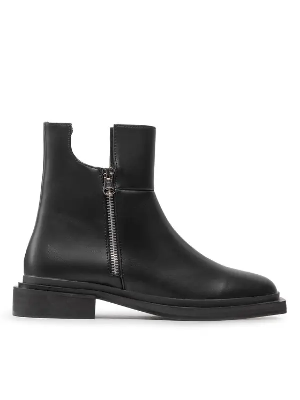 DeeZee DeeZee Čizme ZAL90183-2 Crna