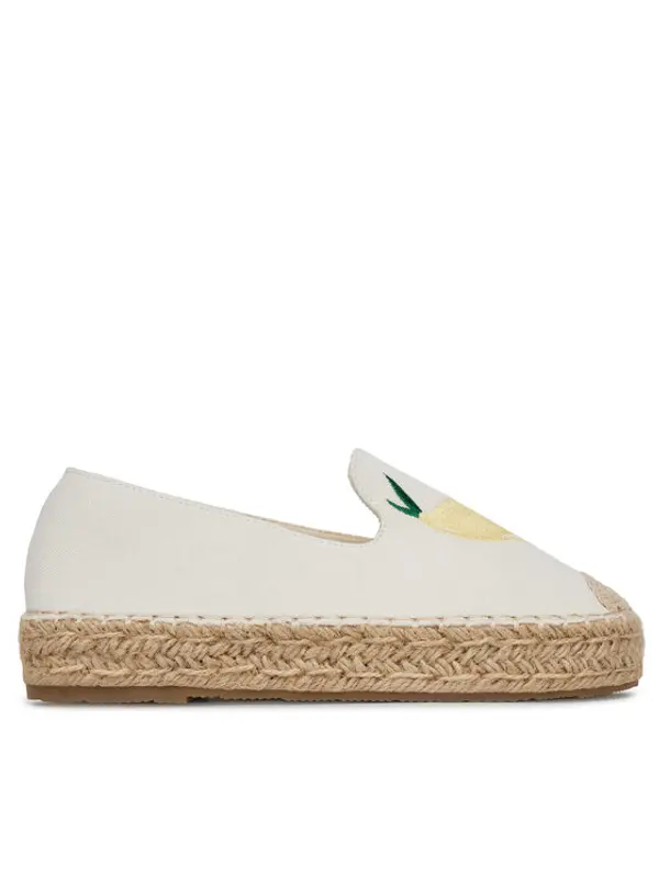 DeeZee DeeZee Espadrile 8-807-2 Bijela