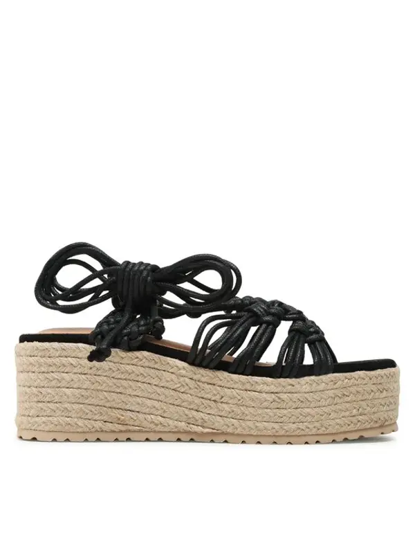 DeeZee DeeZee Espadrile RT220681 Crna