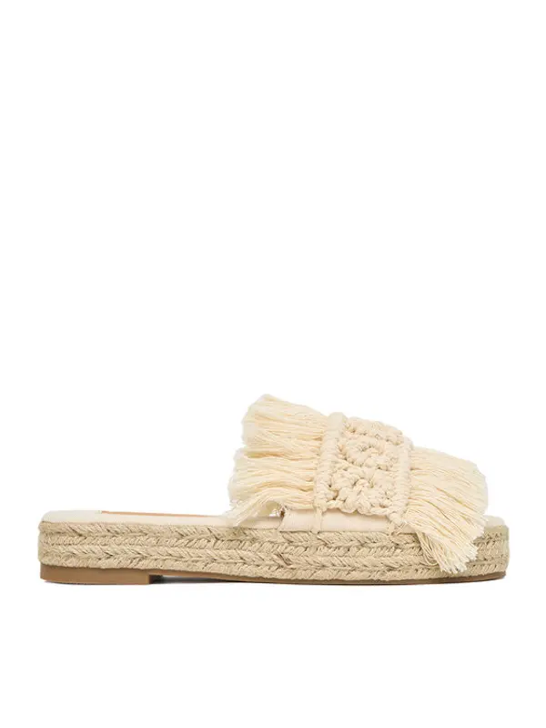 DeeZee DeeZee Espadrile S294 Écru