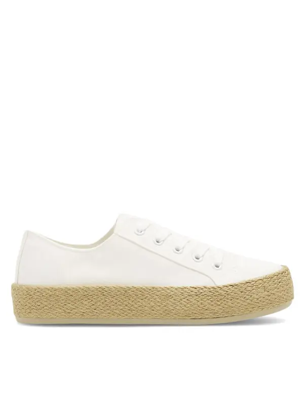 DeeZee DeeZee Espadrile WS19130-3 Bijela