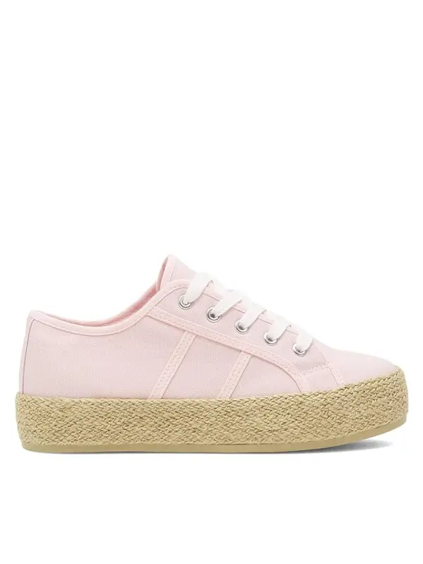 DeeZee DeeZee Espadrile WSS21067-01 Ružičasta