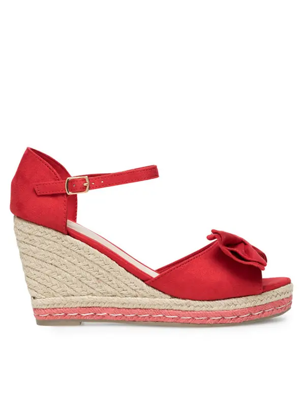 DeeZee DeeZee Espadrile WYL2710-02 Crvena
